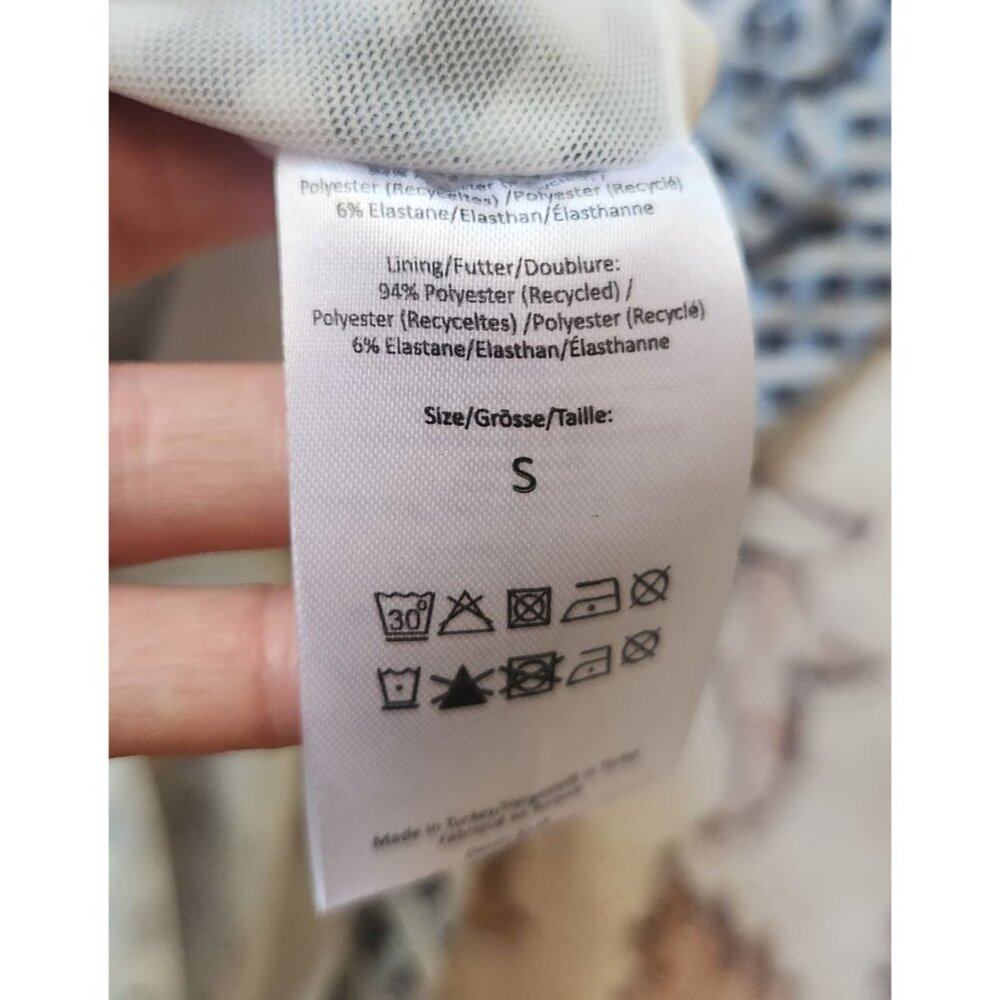Baum Und Pferdgarten Women's Sz. S Jiliona Blue Check Midi Dress NWT - Picture 6 of 8